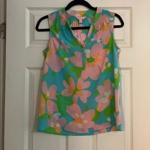 Lilly Pulitzer Essie Silk Top